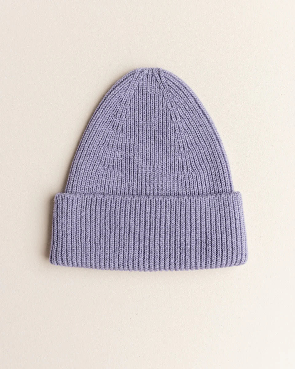 Fonzie Merino Beanie Grijs Melange
