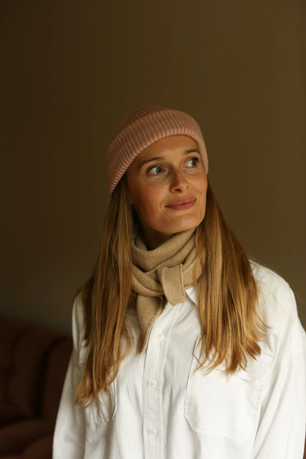 Triangle Scarf Josephina Zandkleur