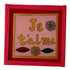 Three small framed pictures with &