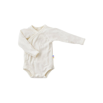 Joha wool wrap body for babies in natural colour