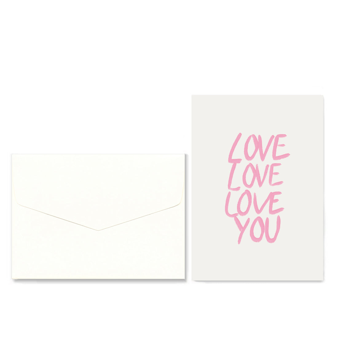 Postcard Love Love Love You