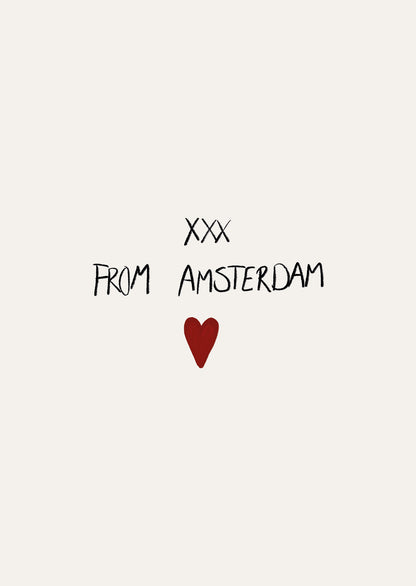 Wenskaart XXX From Amsterdam