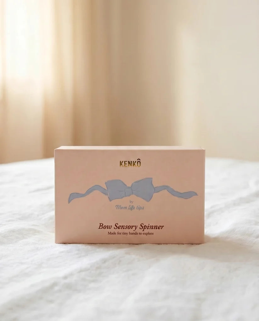 Sensory Spinner Bow Blue