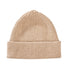 Le Bonnet Le Petit Beanie Sand – ribbed lambswool beanie for kids, photo 1