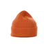 Orange knit beanie