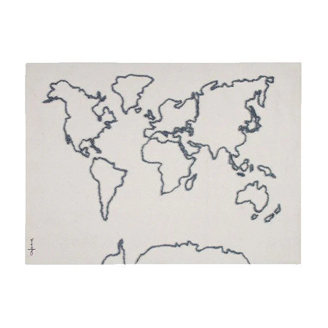 Wereldkaart Canvas 