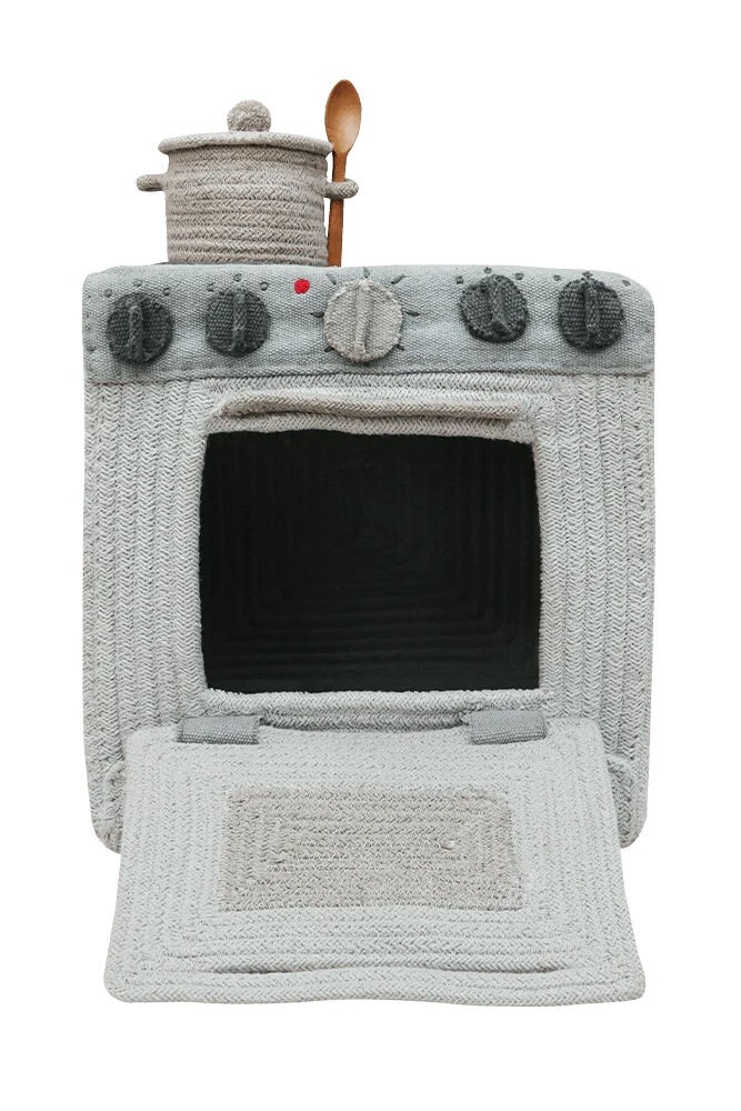 Speelkeuken Opbergmand – Blue Sage 