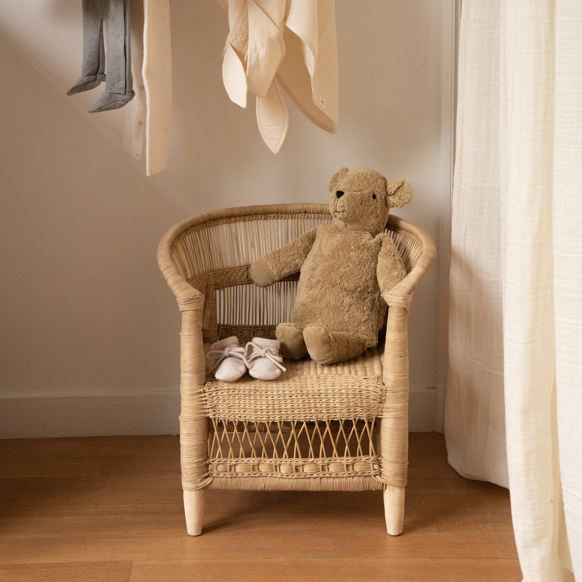 People of the Sun Malawi Chair Kids – handwoven kids chair, side view
