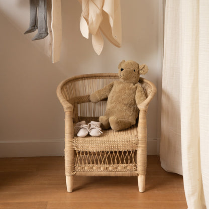 People of the Sun Malawi Chair Kids – handwoven kids chair, side view