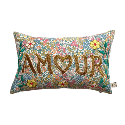 Mini Cushion Amour Field Flowers