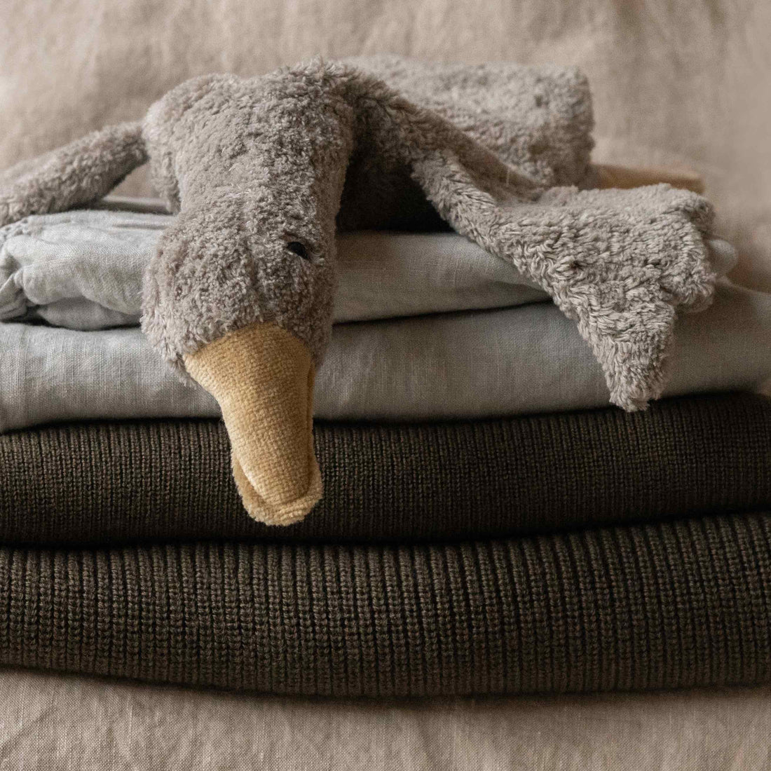 Georgia Merino Blanket Mosswood