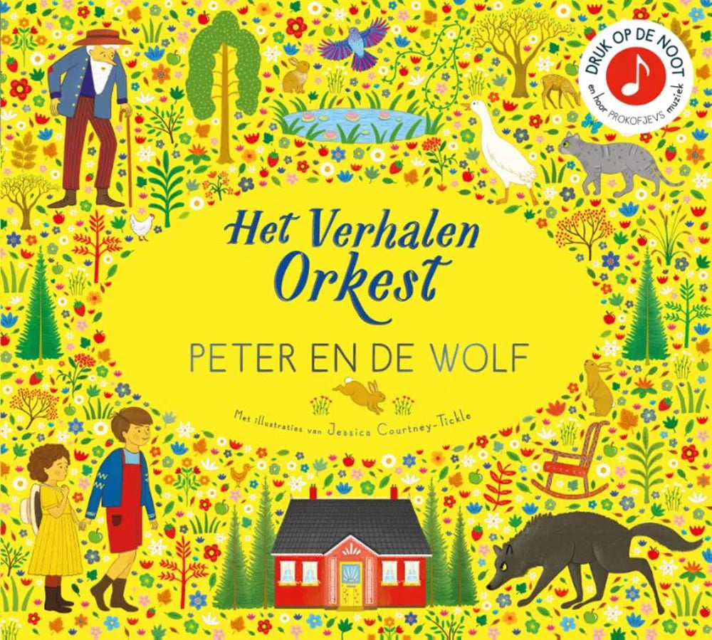 Music book Peter en de Wolf