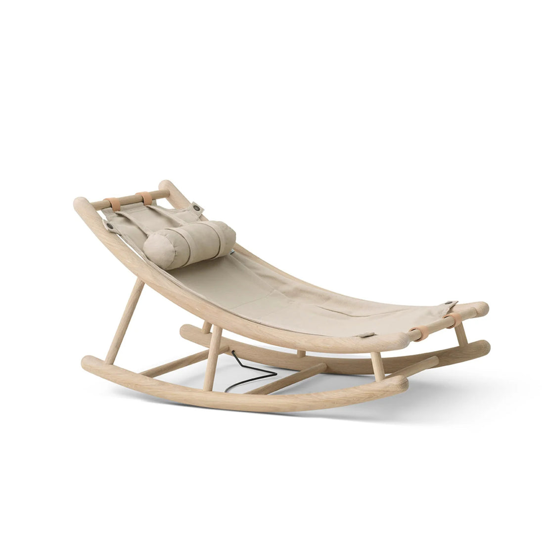 Oliver Furniture Wood Toddler Rocker in Oak/Nature