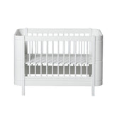 Oliver Furniture Wood Mini+ Cot Bed Incl. Junior Kit White – product photo