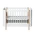 Oliver Furniture Wood Mini+ Cot Bed, white/oak – product photo