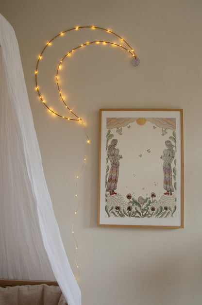 An art print inspired by Kahlil Gibran&