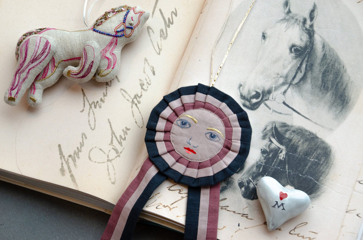 Prize Ribbon Ornament - Skippy Cotton