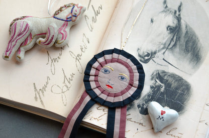 Prize Ribbon Ornament - Skippy Cotton