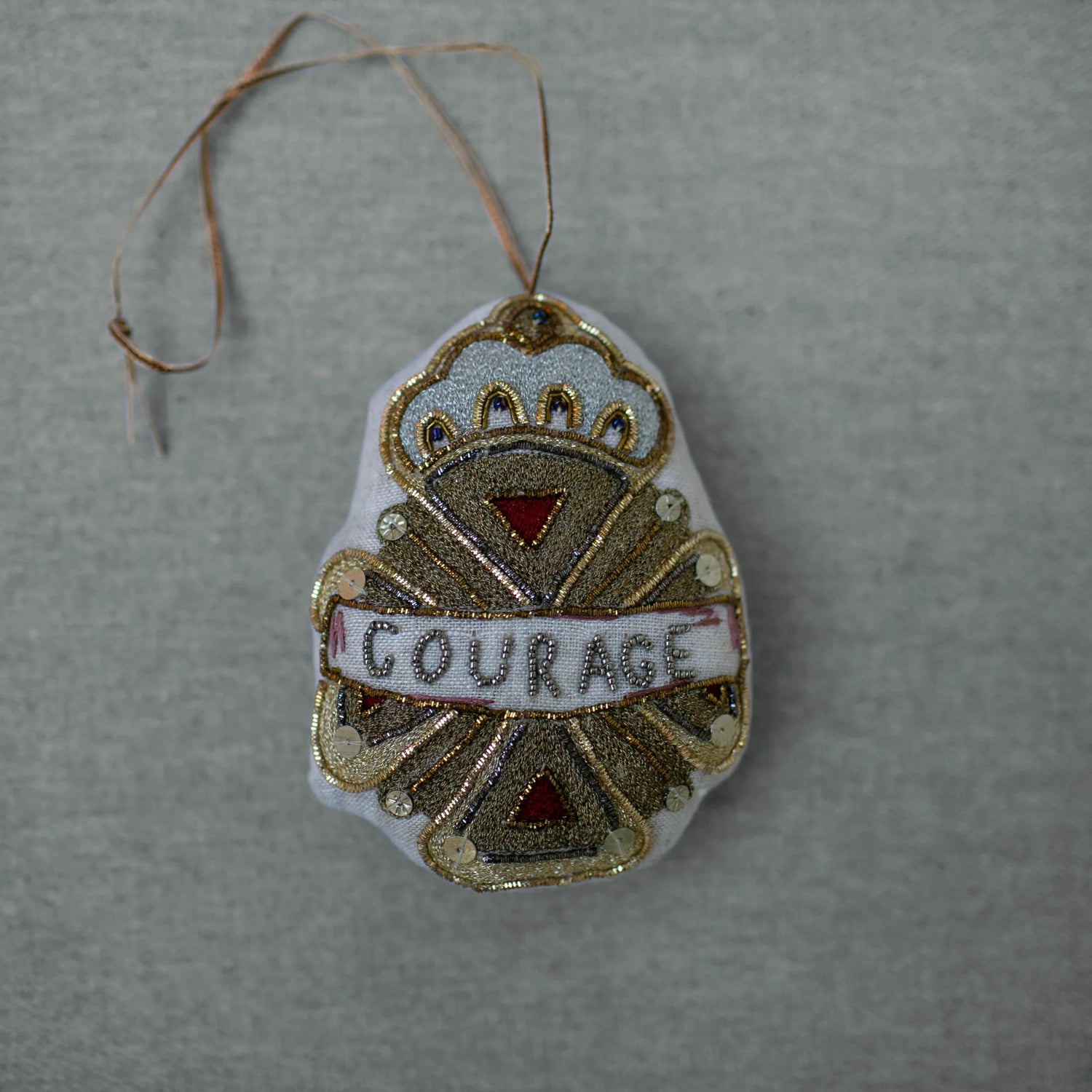 Courage Crest Ornament