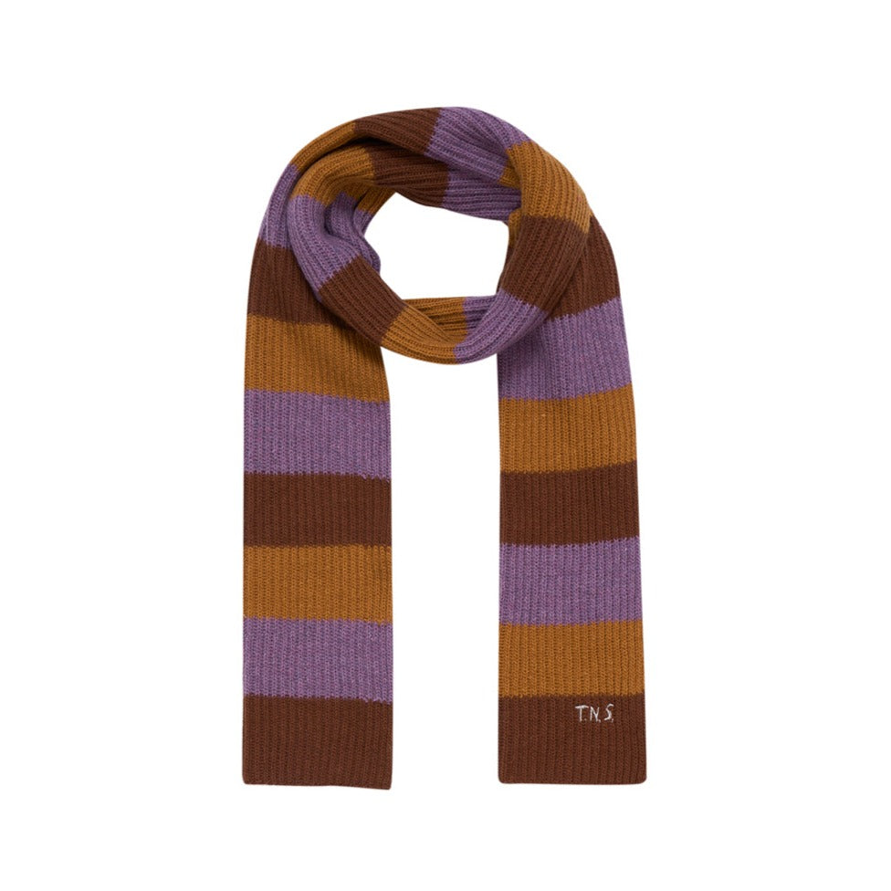 Striped knitted Cruz Scarf by The New Society, the best winter accessory of The Archive Store