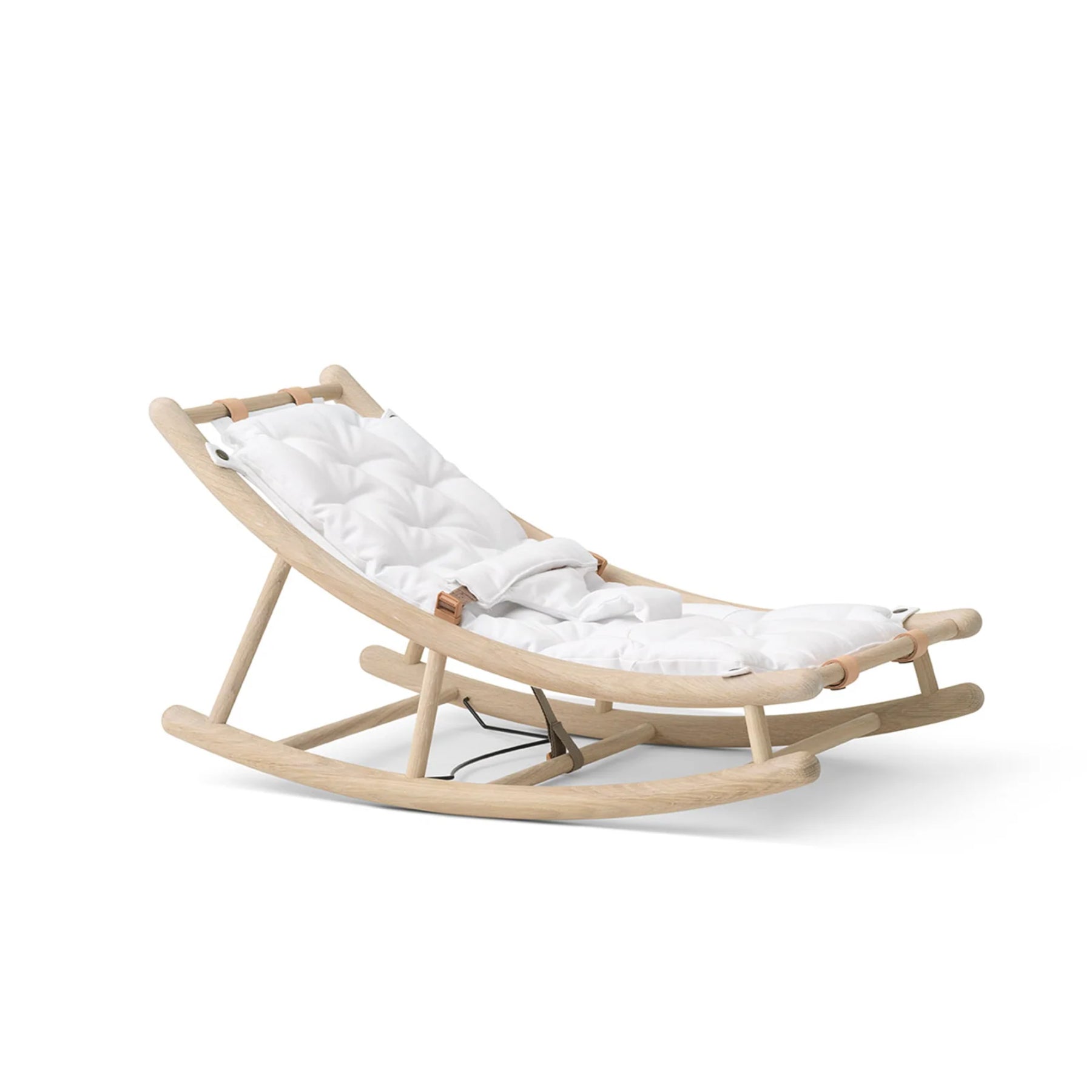 Oliver Furniture Wood Baby Rocker Oak/White