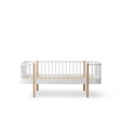 Wood Junior Dagbed Wit/Eiken