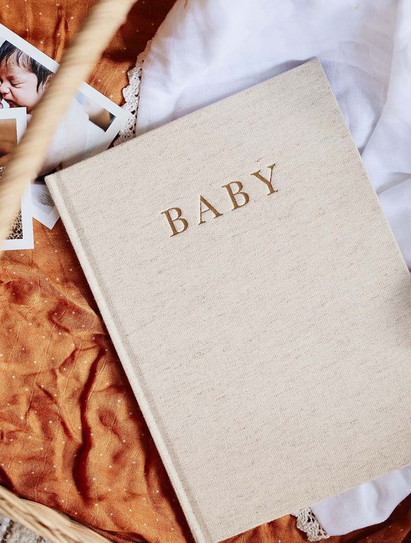 Babydagboek, Geboorte tot Vijf Jaar - Beige