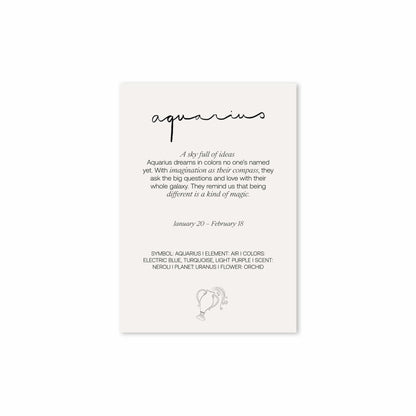 Achterkant van de Hazel &amp; George Waterman-kaart met de tekst &