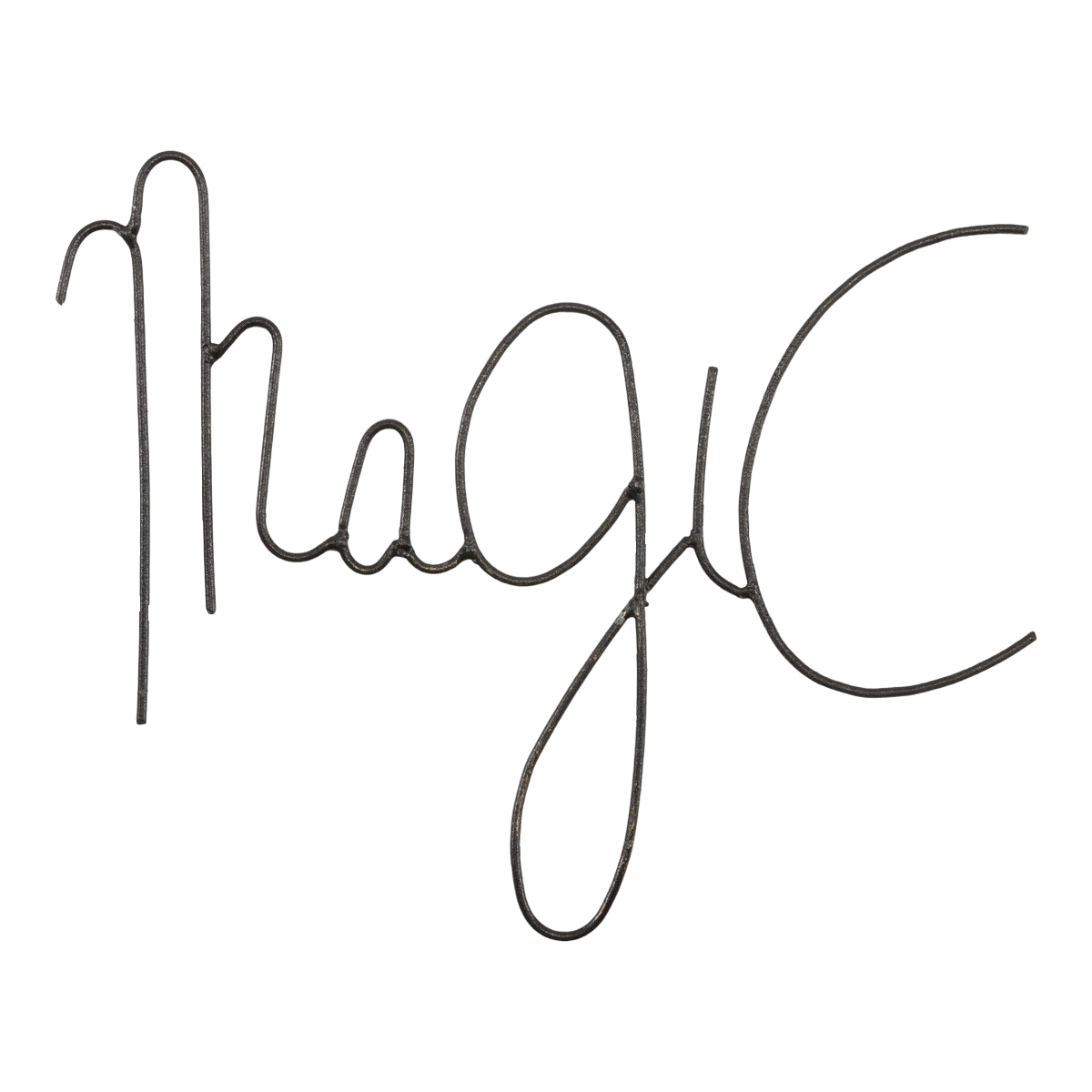 Magic Wire Word Black