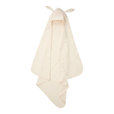 Bathcape Terry Creme Atelier Annur Archive Store Rabbit Ears Baby Cape Towel