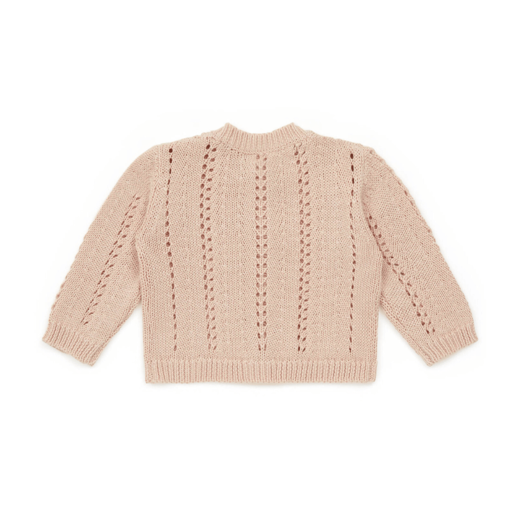 Bonton cotton cardigan in pink for the Archive Store