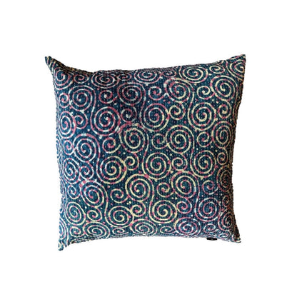 Pillow Indigo Swirls 70x70 cm