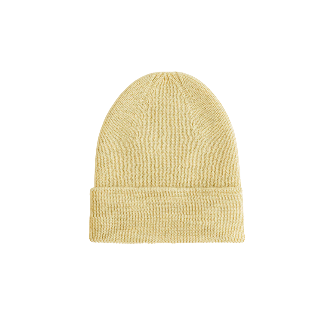 Fonzie Merino Beanie Newborn Light Yellow