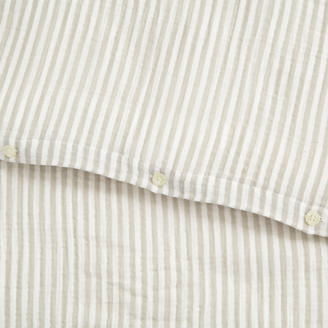 Muslin Bed Set Stripe Anjou