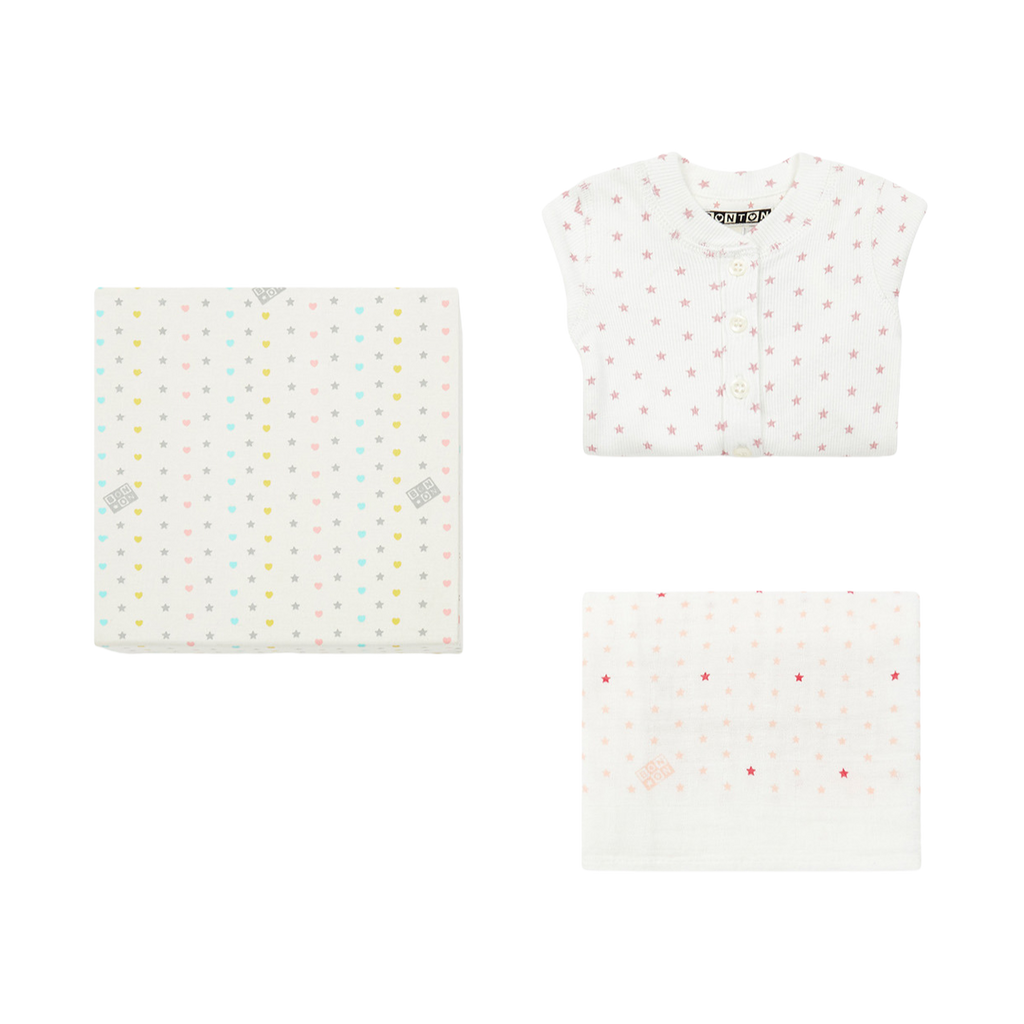 Pakitnuit Baby Set Pink Bonton Archive Store Pyjama Set Gift