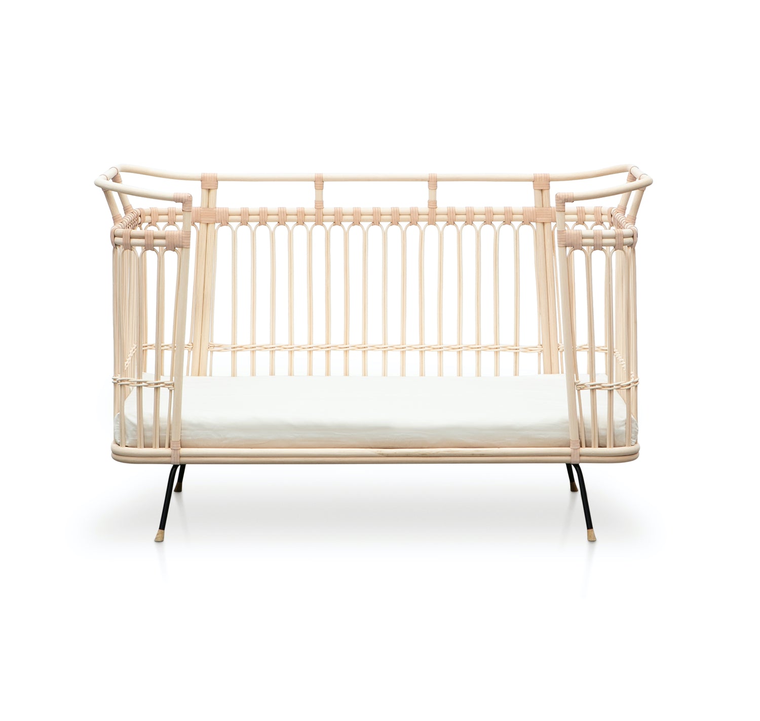 Paul Cot Bermbach Archive Store Adjustable Baby Bed Crib Wood