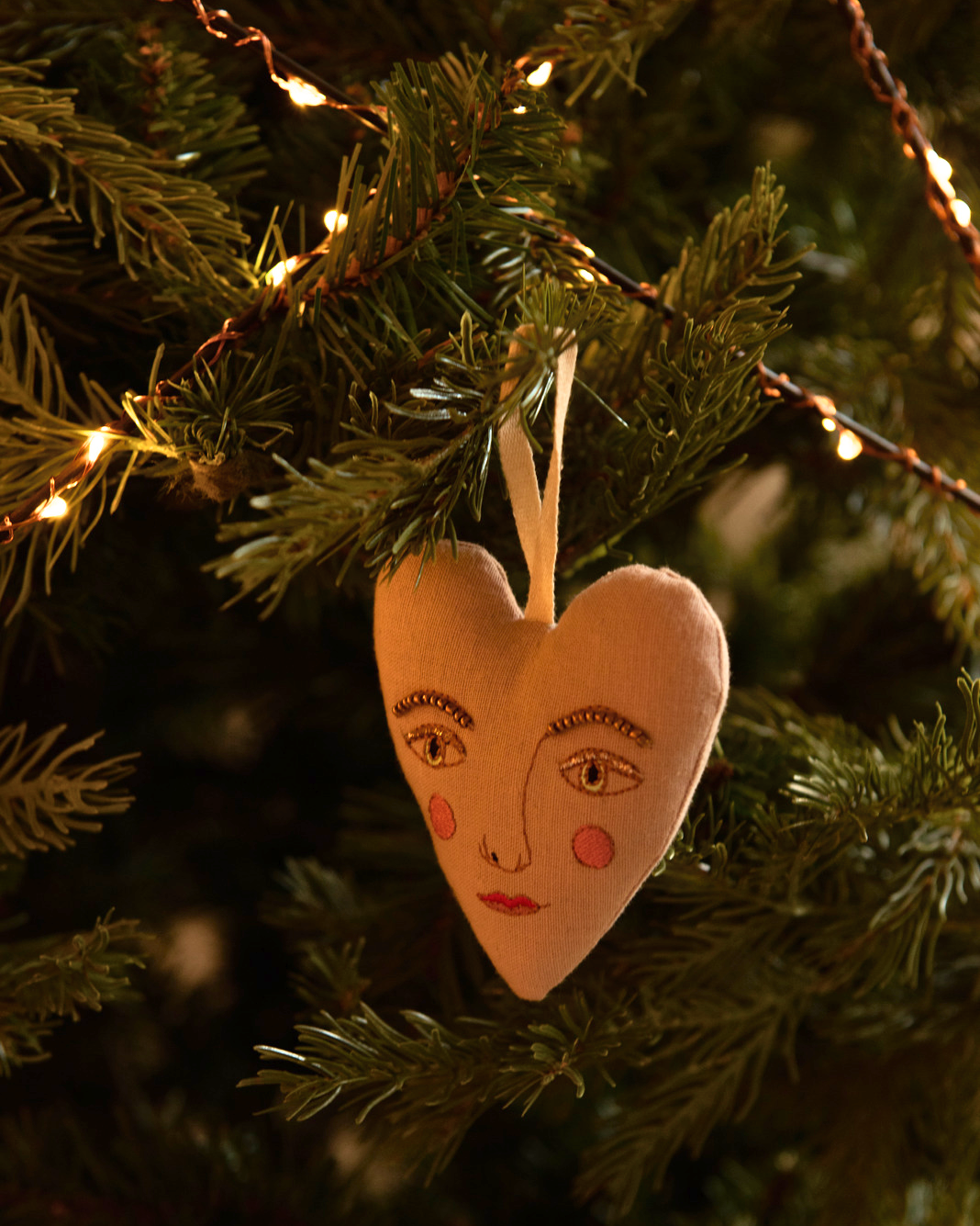 Handsome Heart Ornament