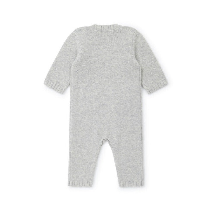 Paknit Wool Grey Bonton Archive Store Baby Suit Onesie Knit