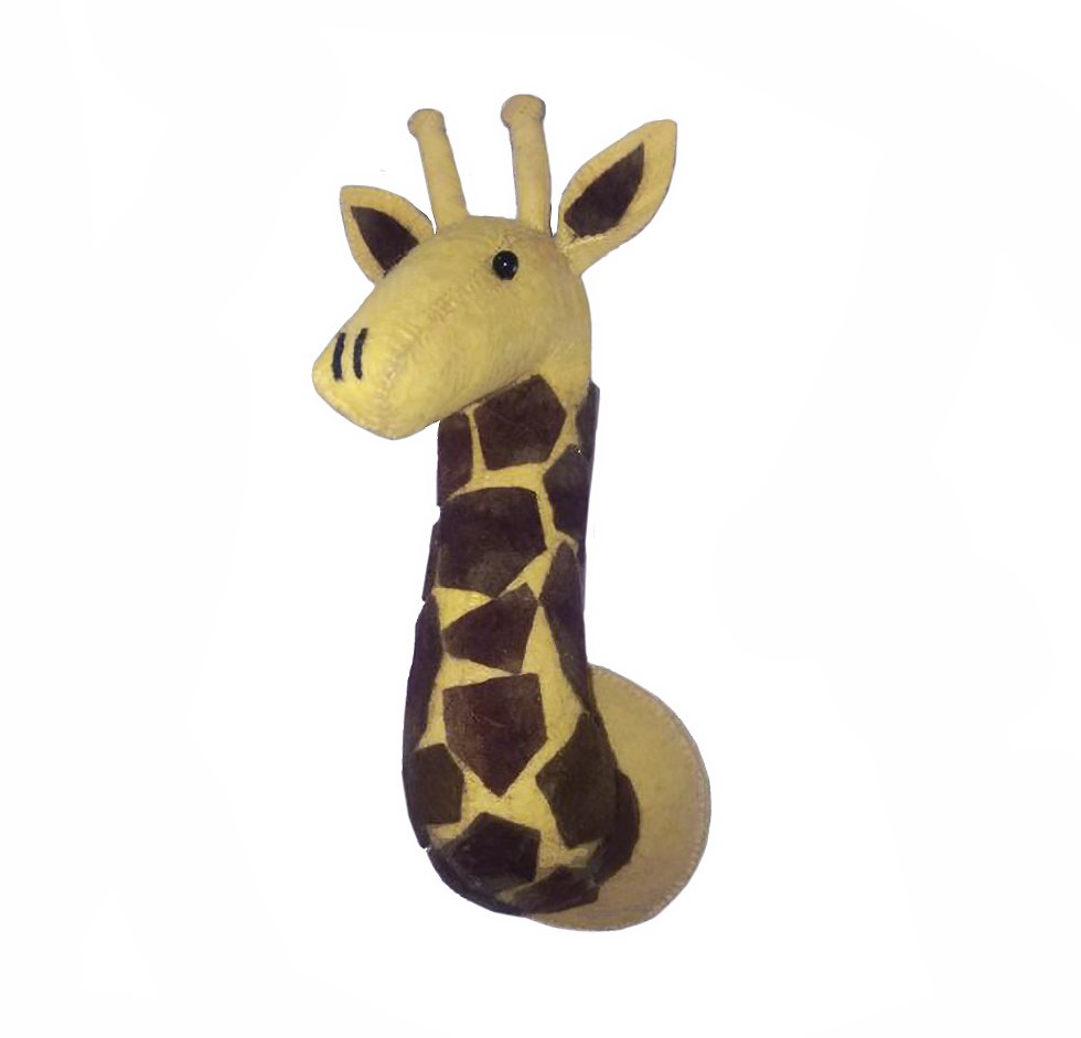 Kleine Dierenkop Giraffe