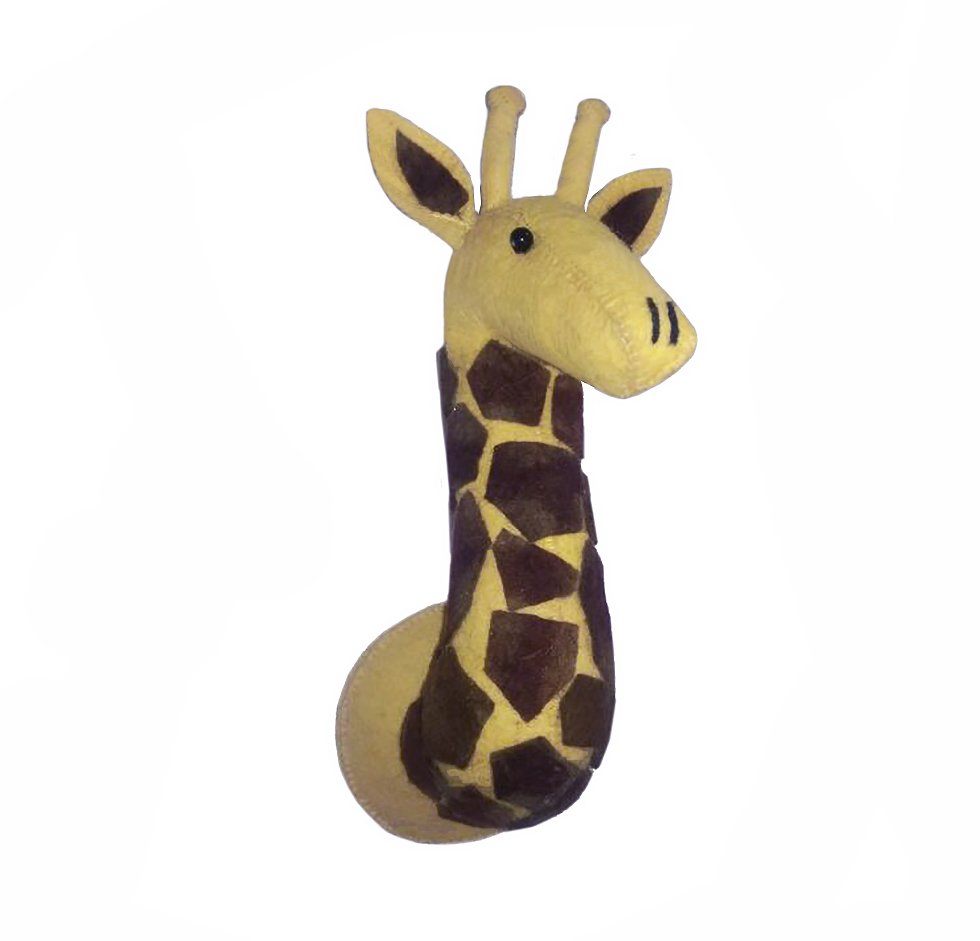 Kleine Dierenkop Giraffe
