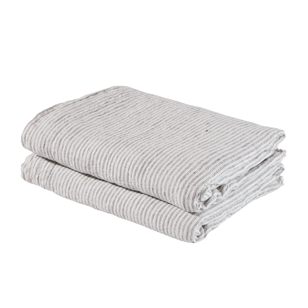 Linen Flat Sheet Pyjama Stripe
