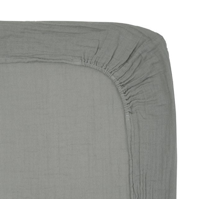 Changing Pad Fitted Cover Silver Grey