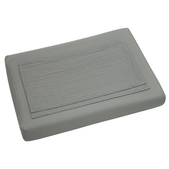 Changing Pad Fitted Cover Silver Grey