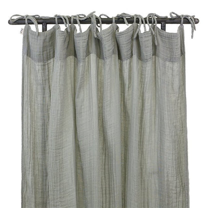 Flat Curtain Silver Grey