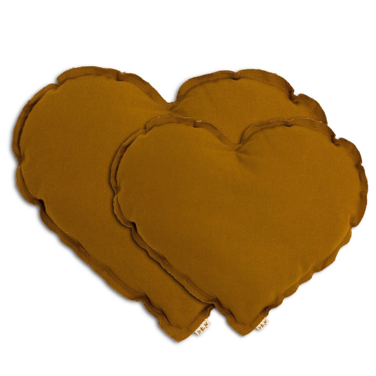 Heart Cushion Gold