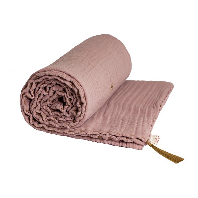 Zomer Deken Dusty Pink