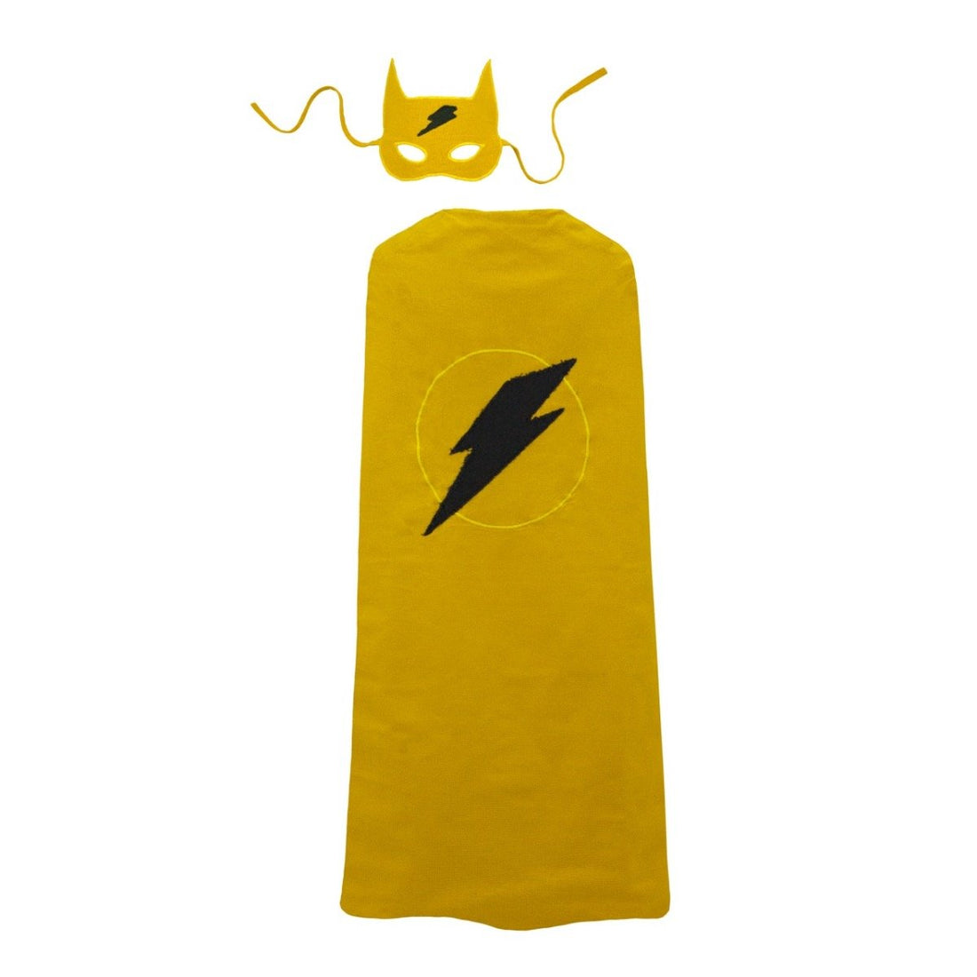 Super Hero Cape &amp; Mask Sunflower Yellow
