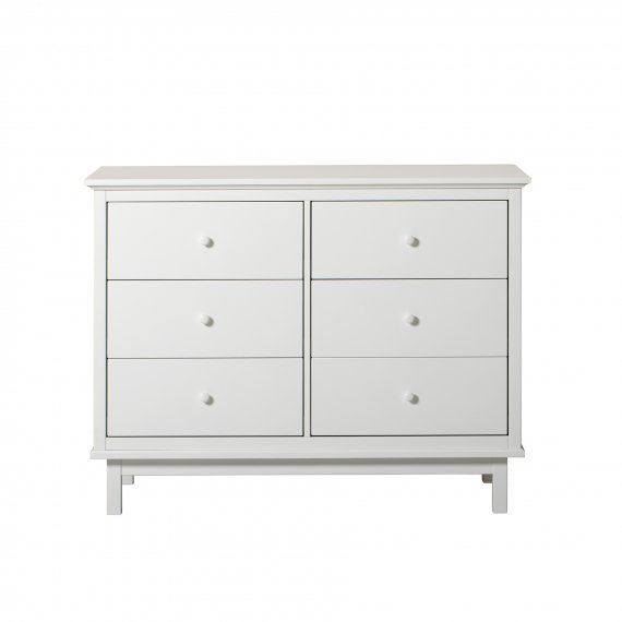 Seaside Dresser 6 Drawers White