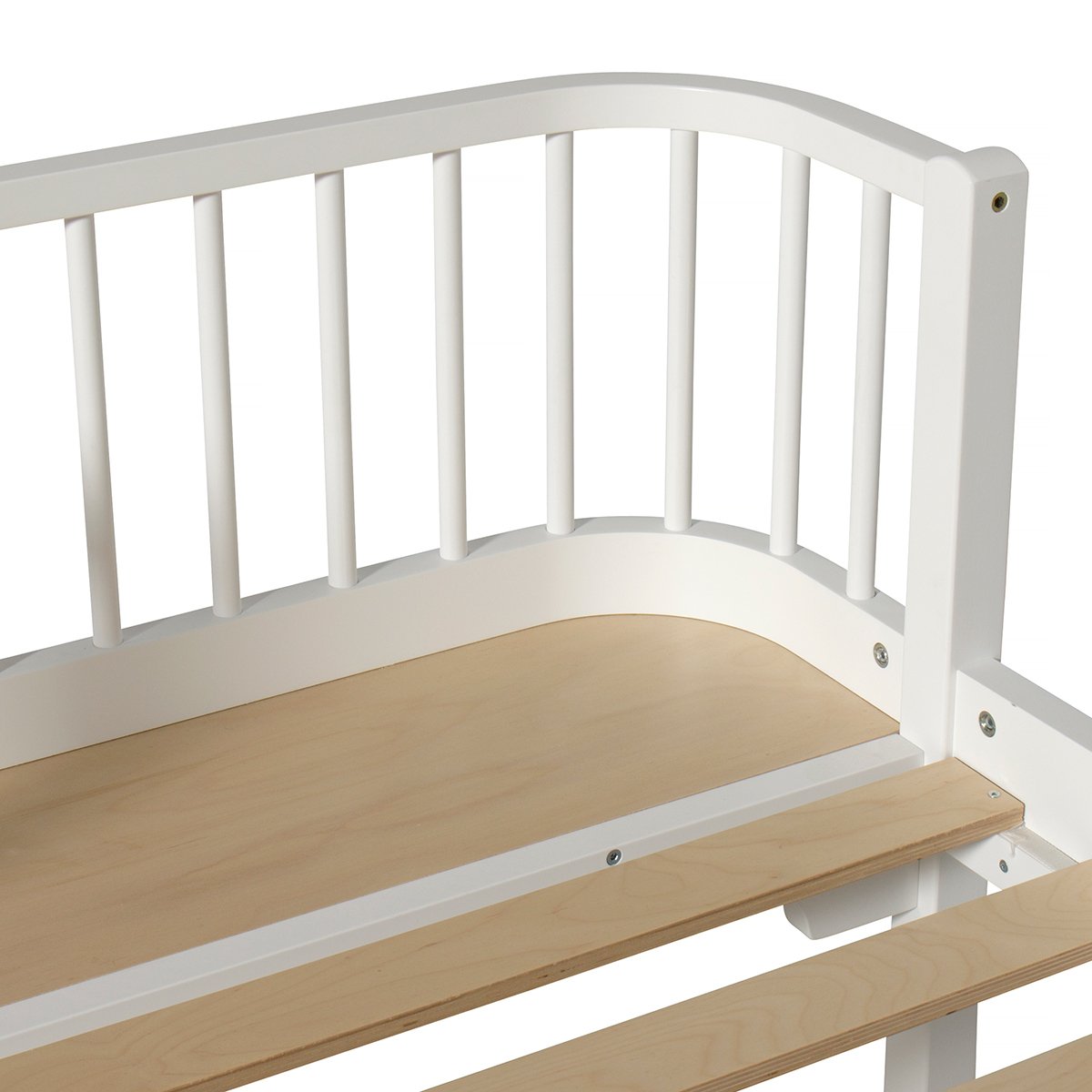 Wood Bed White