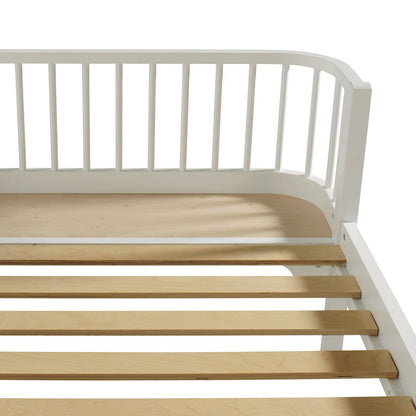 Wood Bed White